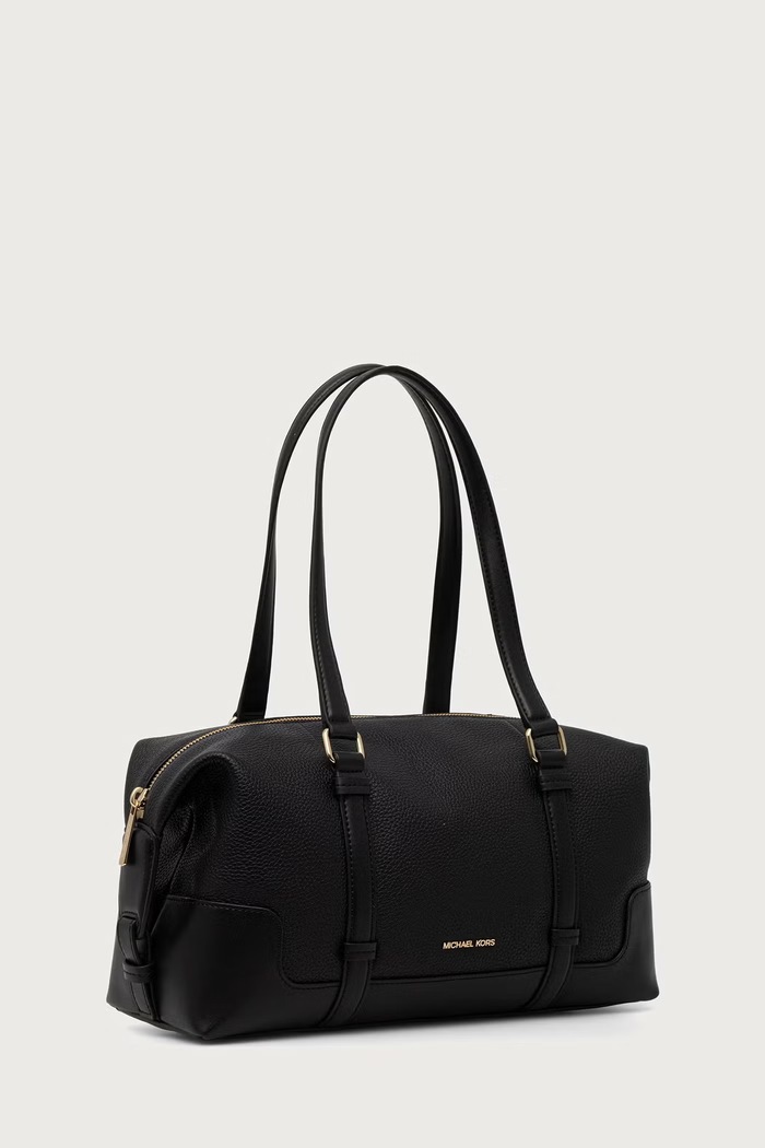 MICHAEL Michael Kors Torebka shopper damska skórzana TEDDI 30F6G24L3L czarny AW26