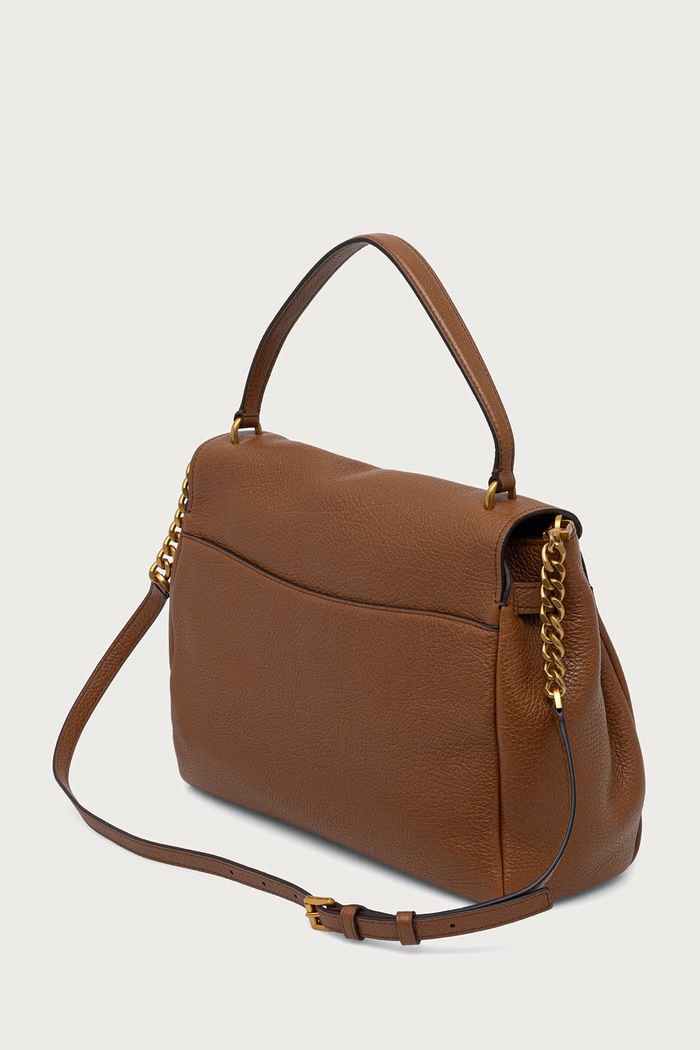 Akcesoria MICHAEL Michael Kors Torebka damska skórzana HAMILTON MODERNE 30F6ANXS7E brązowy