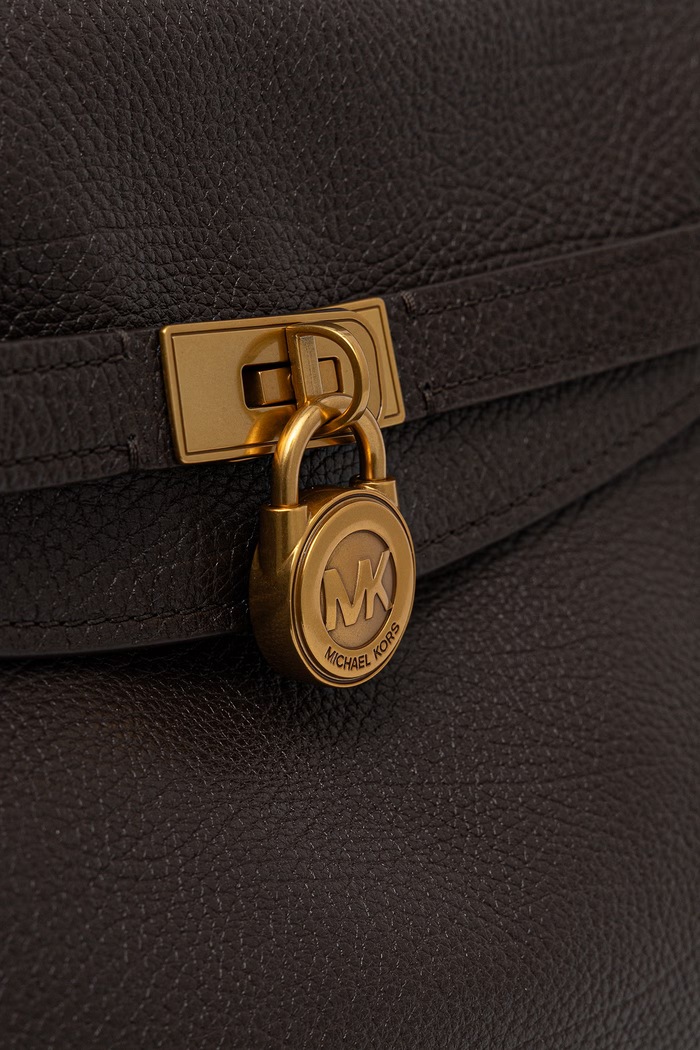 Torebka damska skórzana HAMILTON MODERNE MICHAEL Michael Kors 30F6ANXS7E brązowy