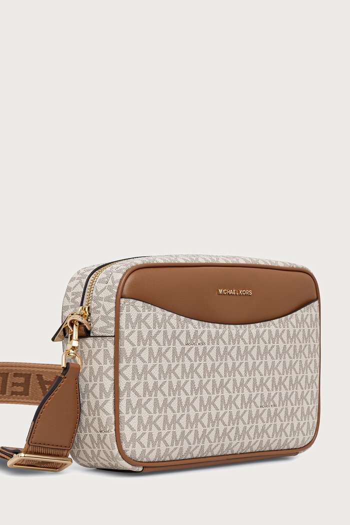 MICHAEL Michael Kors Torebka crossbody damska z imitacji skóry BEV 32F6G22C9B beżowy AW26