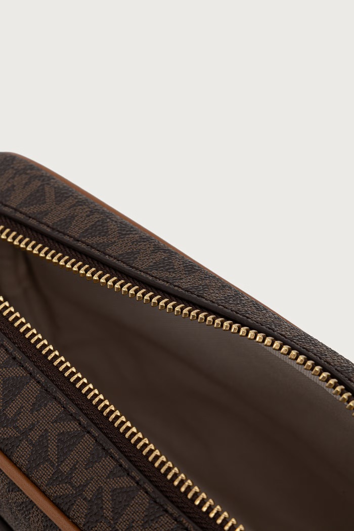 Torebka crossbody damska z imitacji skóry BEV MICHAEL Michael Kors brązowy 32F6G22C9B