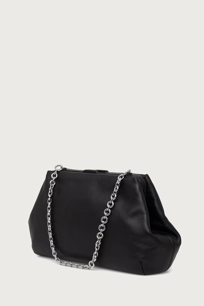 Akcesoria MICHAEL Michael Kors Kopertówka damska skórzana GOLDIE 30F6S14C9L czarny
