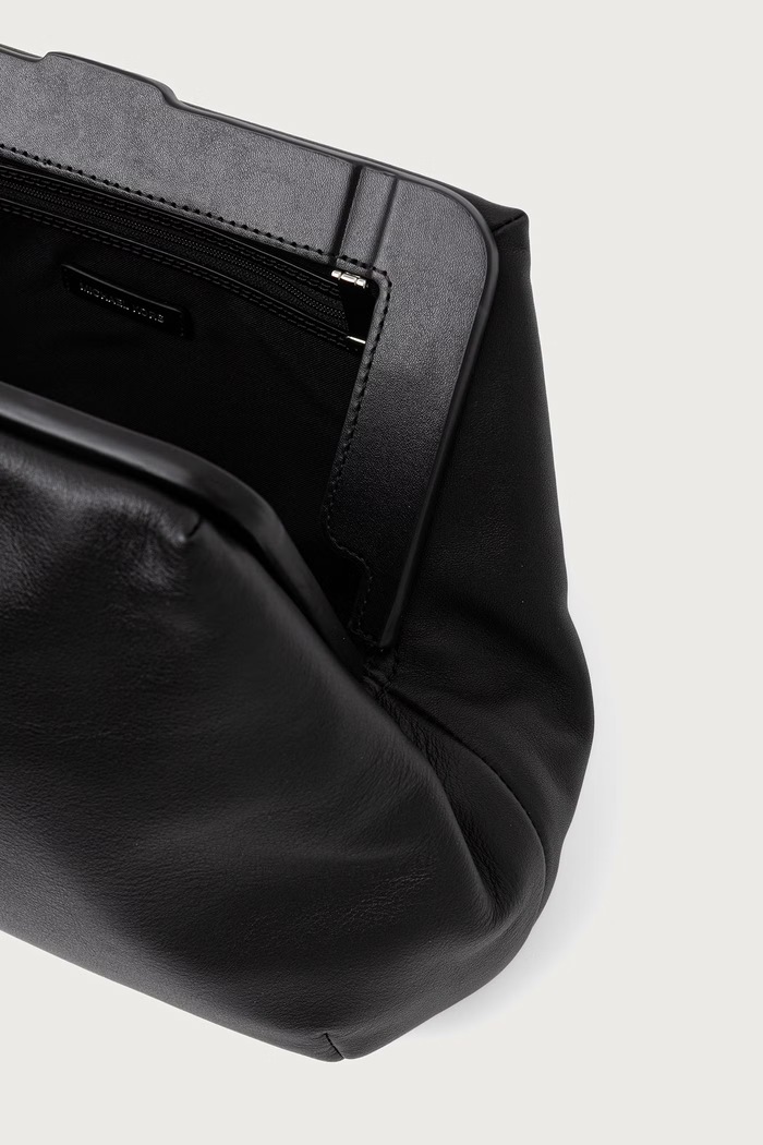 Kopertówka damska skórzana GOLDIE MICHAEL Michael Kors czarny 30F6S14C9L