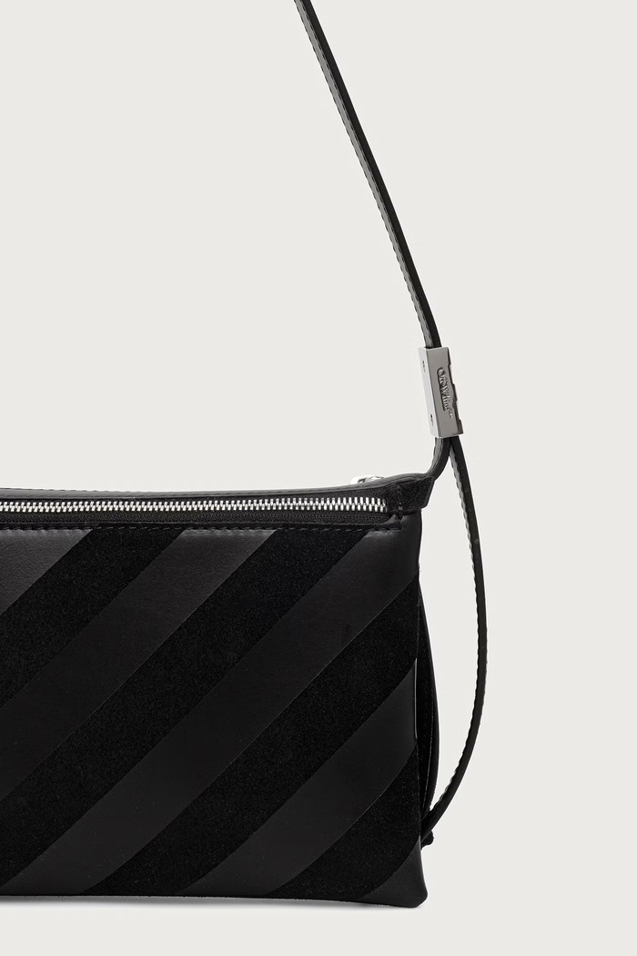 Accessories Off-White Sandbag 404 tote bag Women's suede OWWNN10F26LT01 black