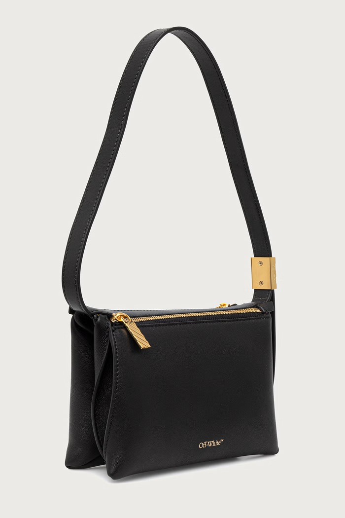 Off-White Sandbag 404 tote bag Women's leather OWWNN09F26LT01 black AW26