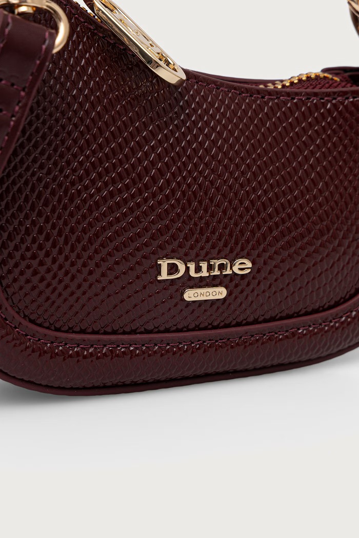Akcesoria Dune London Torebka crossbody damska SELECTION 1064509700005929 bordowy
