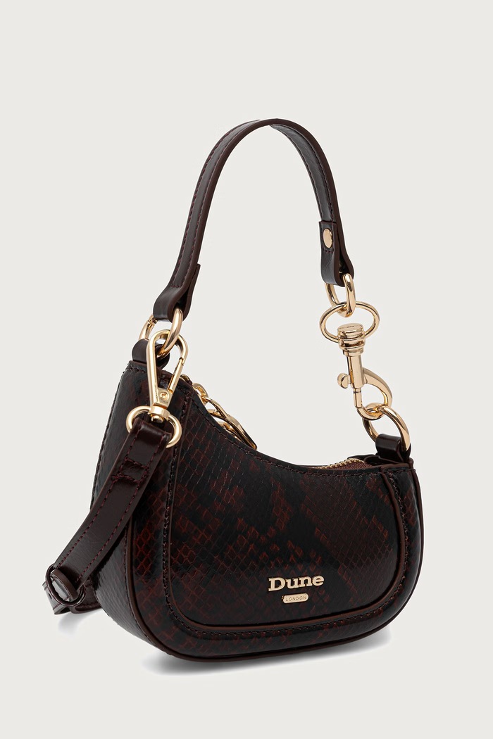 Dune London Torebka crossbody damska SELECTION 1064509700005827 brązowy AW26