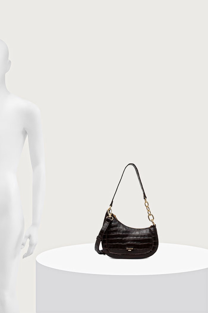 Dune London Torebka crossbody damska skórzana DIRECTION 0022509700036808