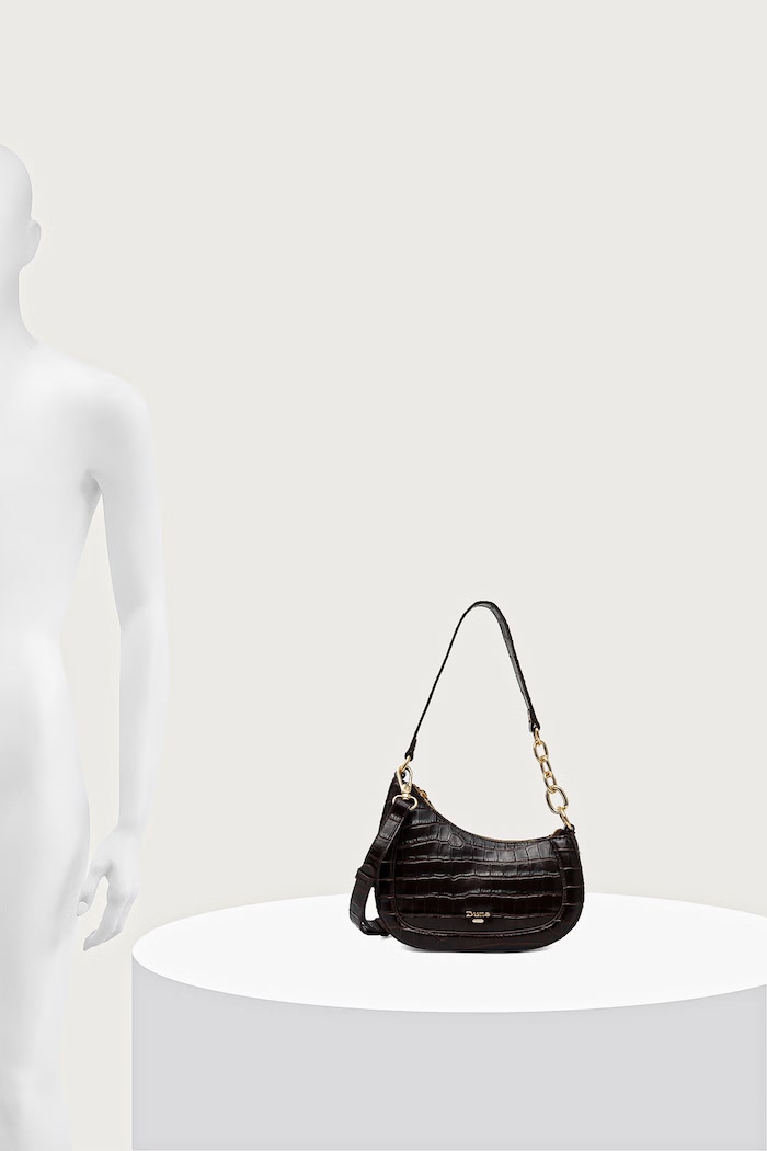 Dune London Torebka crossbody damska skórzana DIRECTION 0022509700036808
