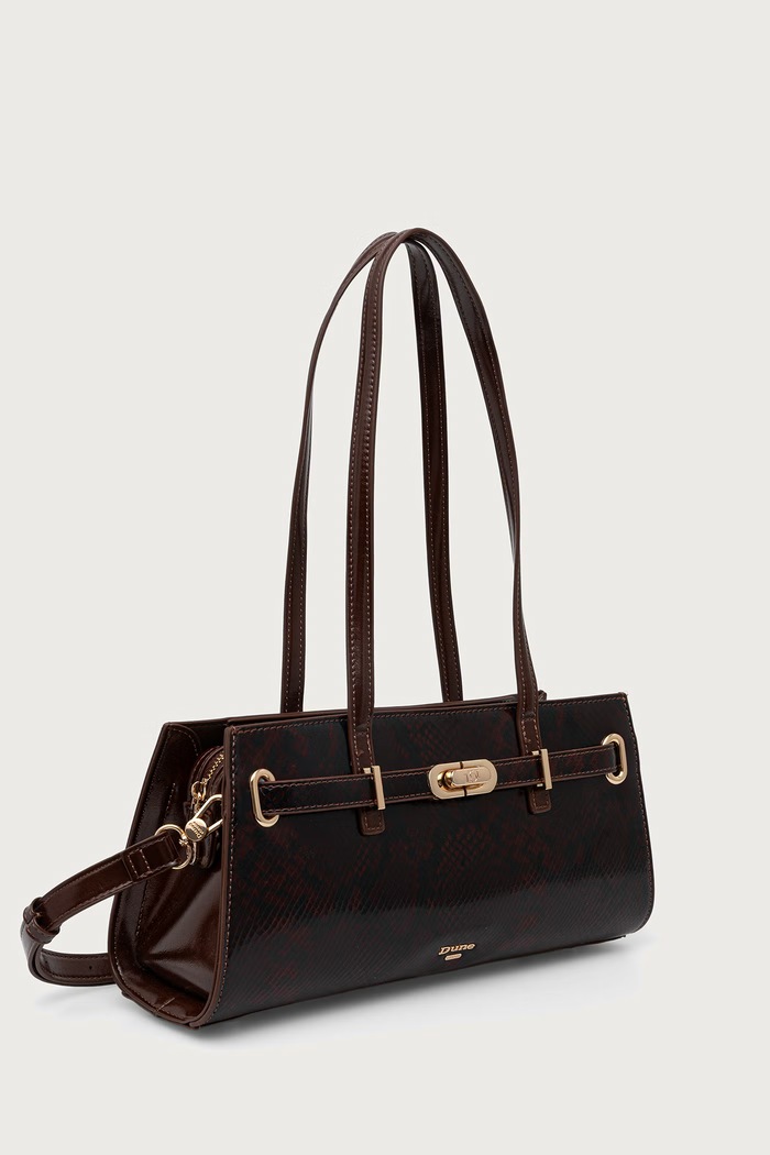 Dune London Torebka damska DEPEND 0020500110028827 brązowy AW26