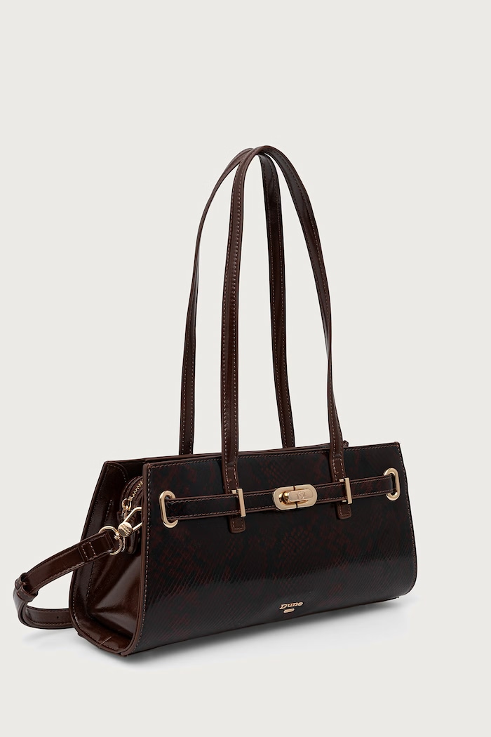 Dune London Torebka damska DEPEND 0020500110028827 brązowy AW26