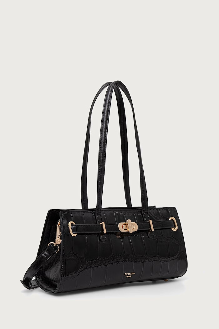 Dune London Torebka damska DEPEND 0020500110028802 czarny AW26