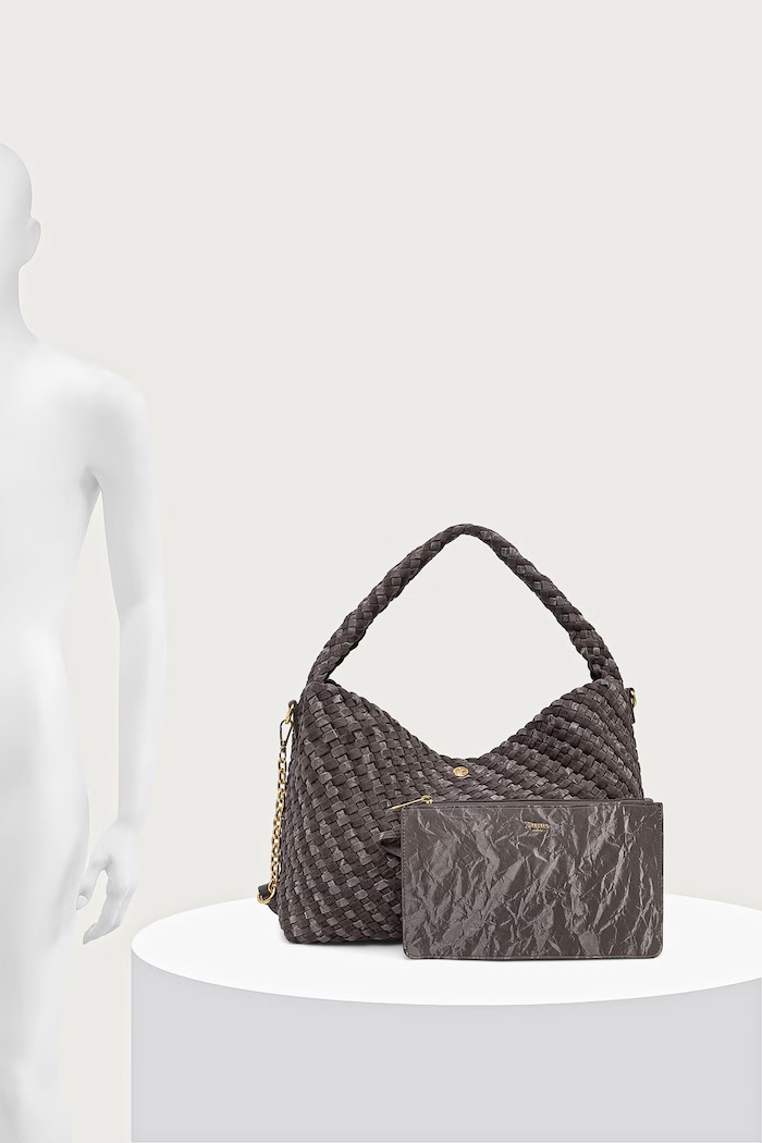 Dune London Torebka tote damska pleciona DELIBERATE L 0019511200009305