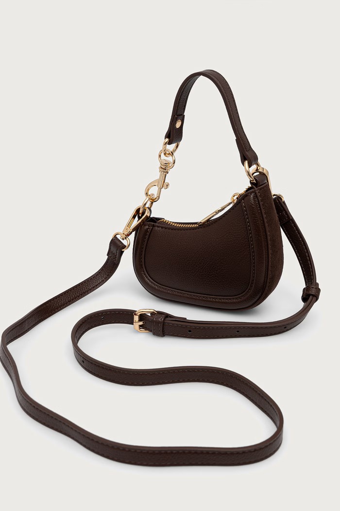 Torebka crossbody damska SELECTION Dune London 1064509700005375 brązowy