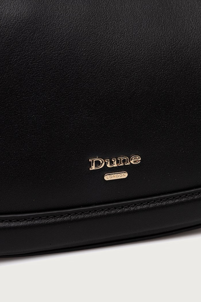 Torebka crossbody damska skórzana DIRECTION Dune London 0022509700036756 czarny