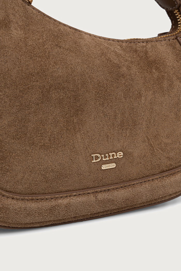 Torebka crossbody damska skórzana DIRECTION Dune London beżowy 0022509700036130