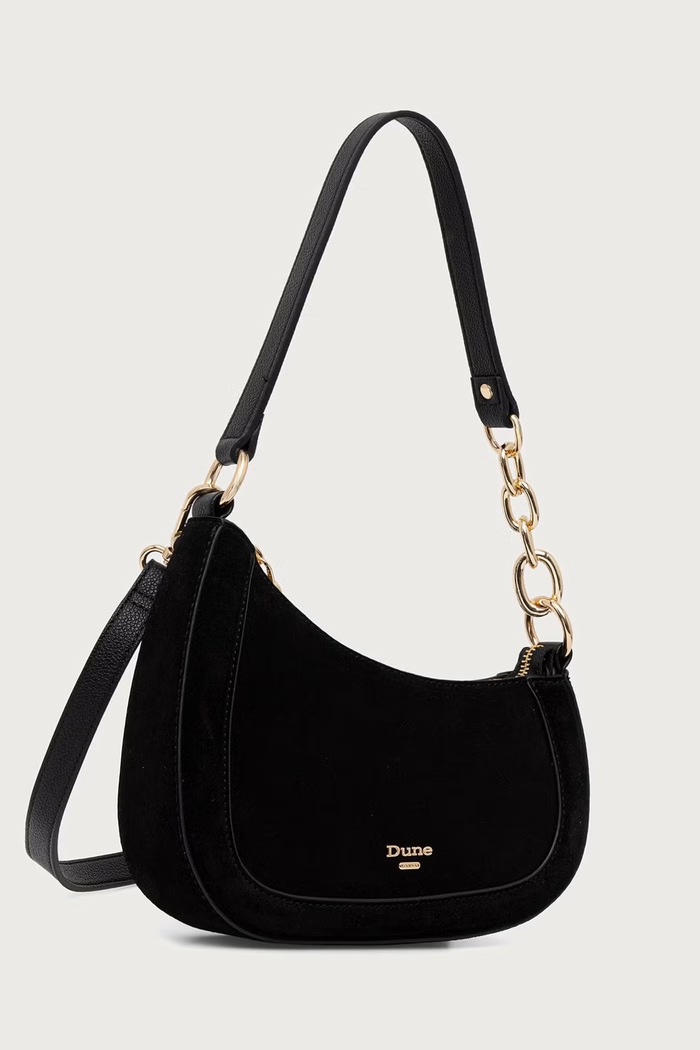 Dune London Torebka crossbody damska DIRECTION 0022509700036011 czarny AW26