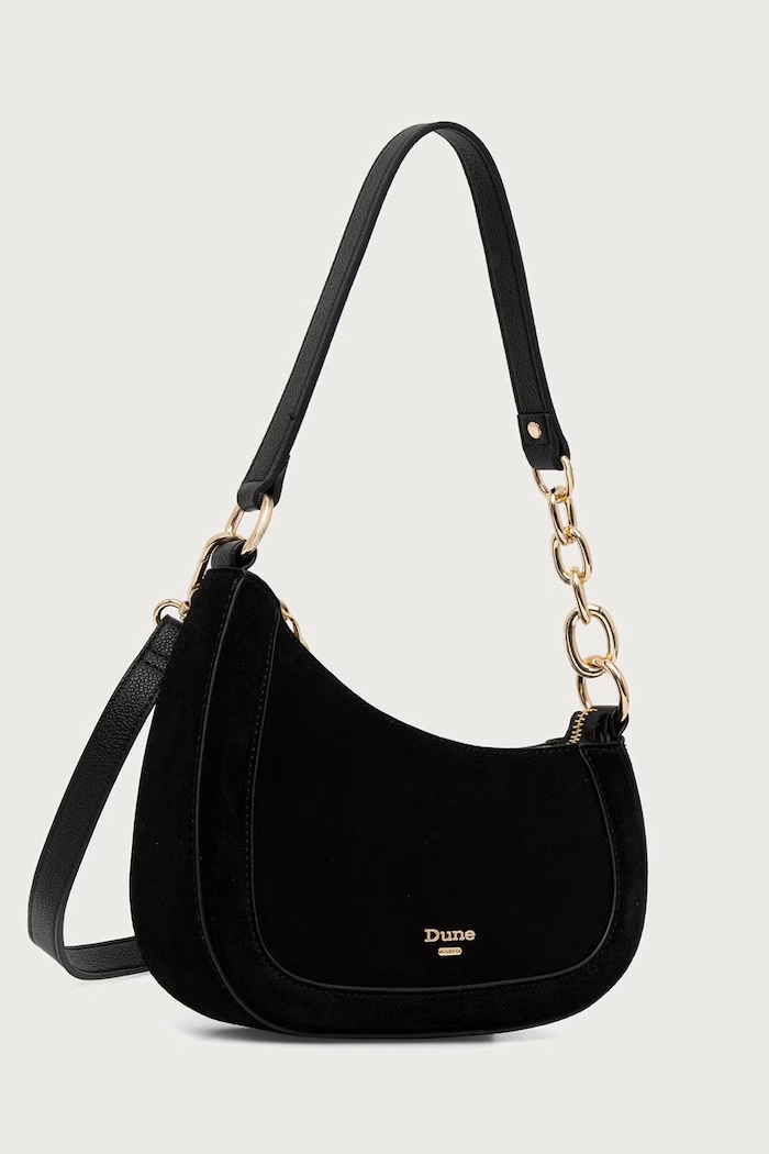 Dune London Torebka crossbody damska DIRECTION 0022509700036011 czarny AW26