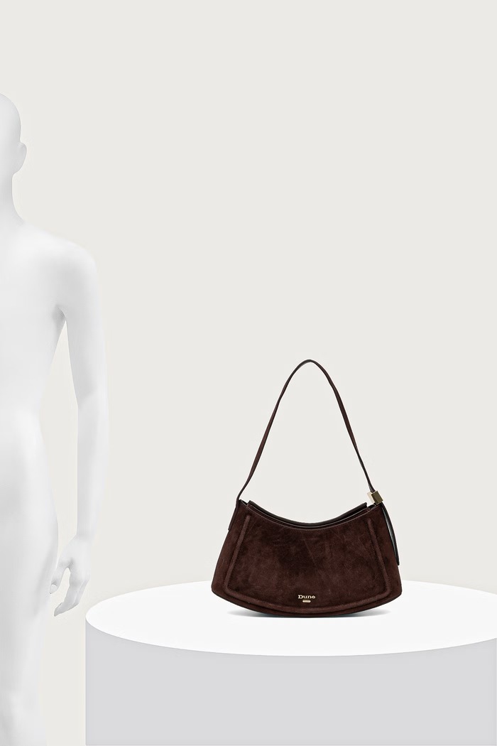 Dune London Torebka crossbody damska zamszowa DEPENDENT 0022511200015330