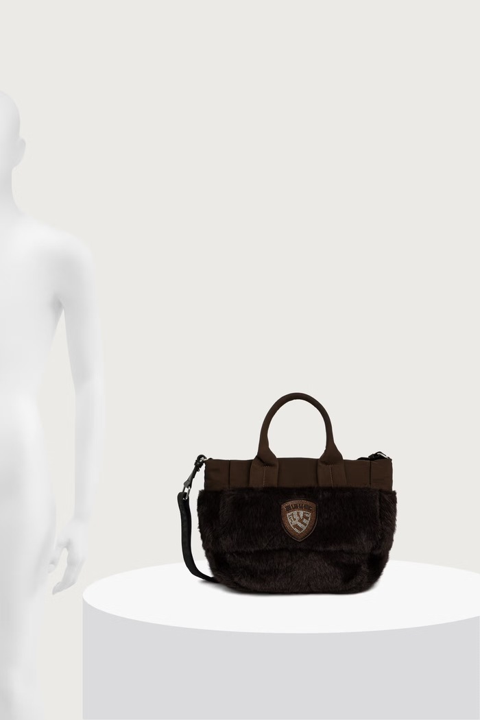 Blauer Torebka crossbody damska F6QUARTXS02.PAD