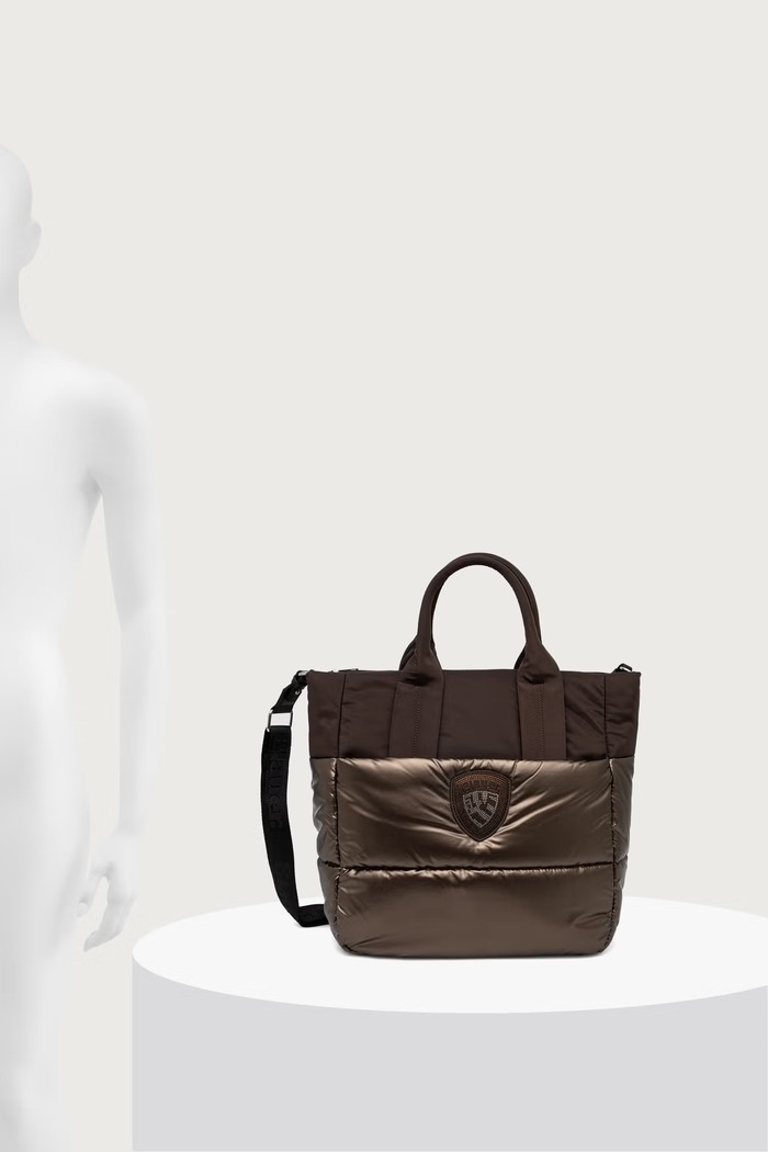 Blauer Torebka shopper damska F6QUARTXL01.PAD