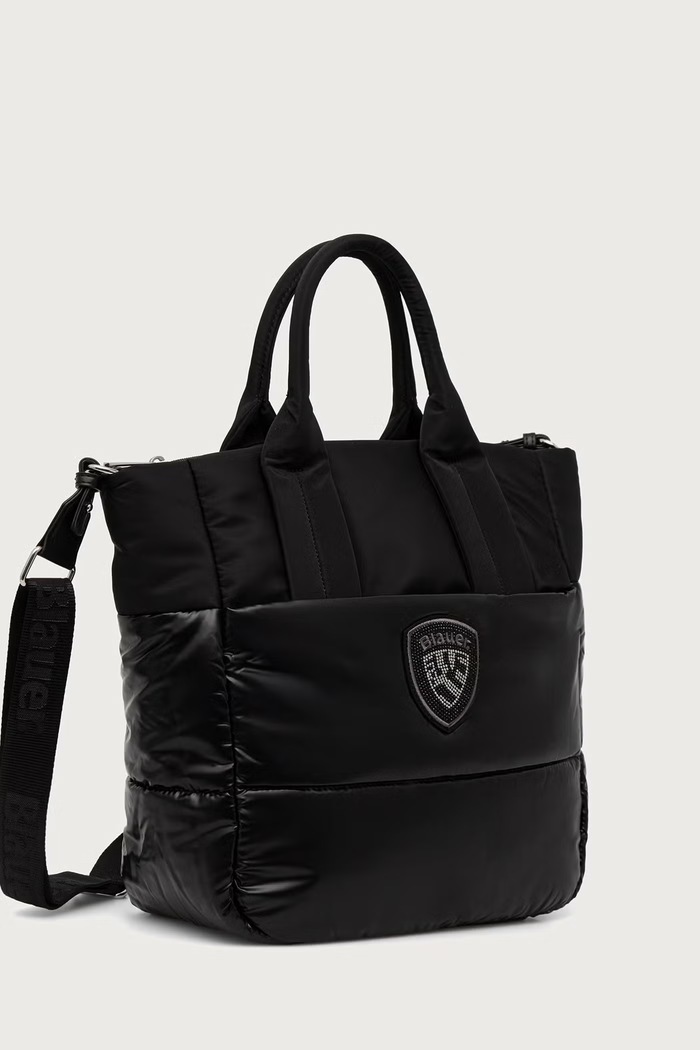 Blauer Torebka shopper damska F6QUARTXL01.PAD czarny AW26