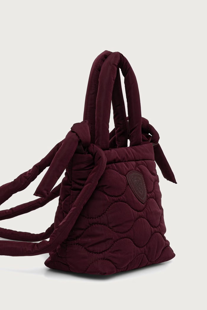 Blauer Torebka crossbody damska F6CHACKYXS01.PUF bordowy AW26