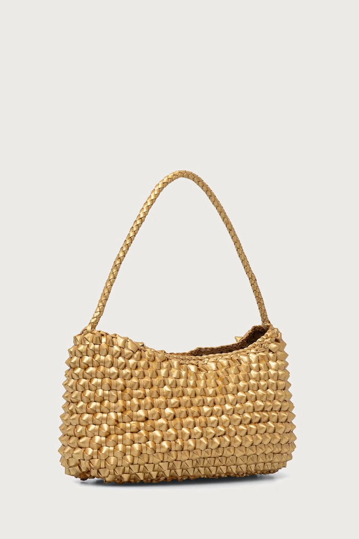 Dragon Diffusion Torebka tote damska skórzana DGW68975 złoty AW26