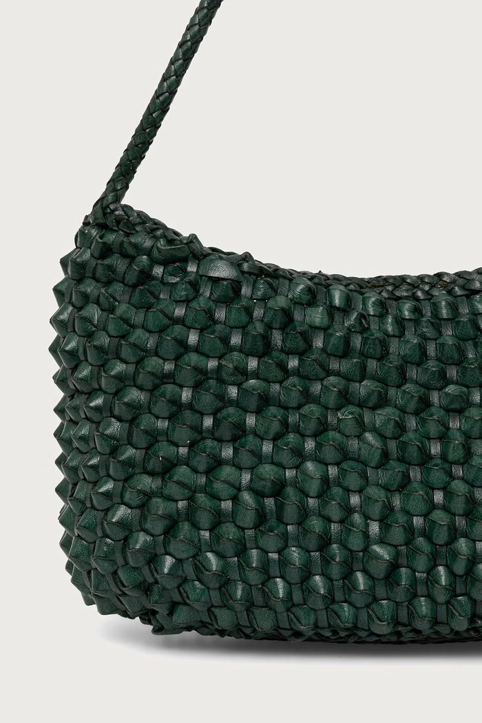 Akcesoria Dragon Diffusion Torebka tote damska skórzana DGW68975 zielony