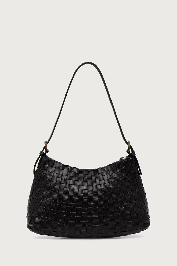 Dragon Diffusion Torebka shopper damska skórzana czarny DGW68170