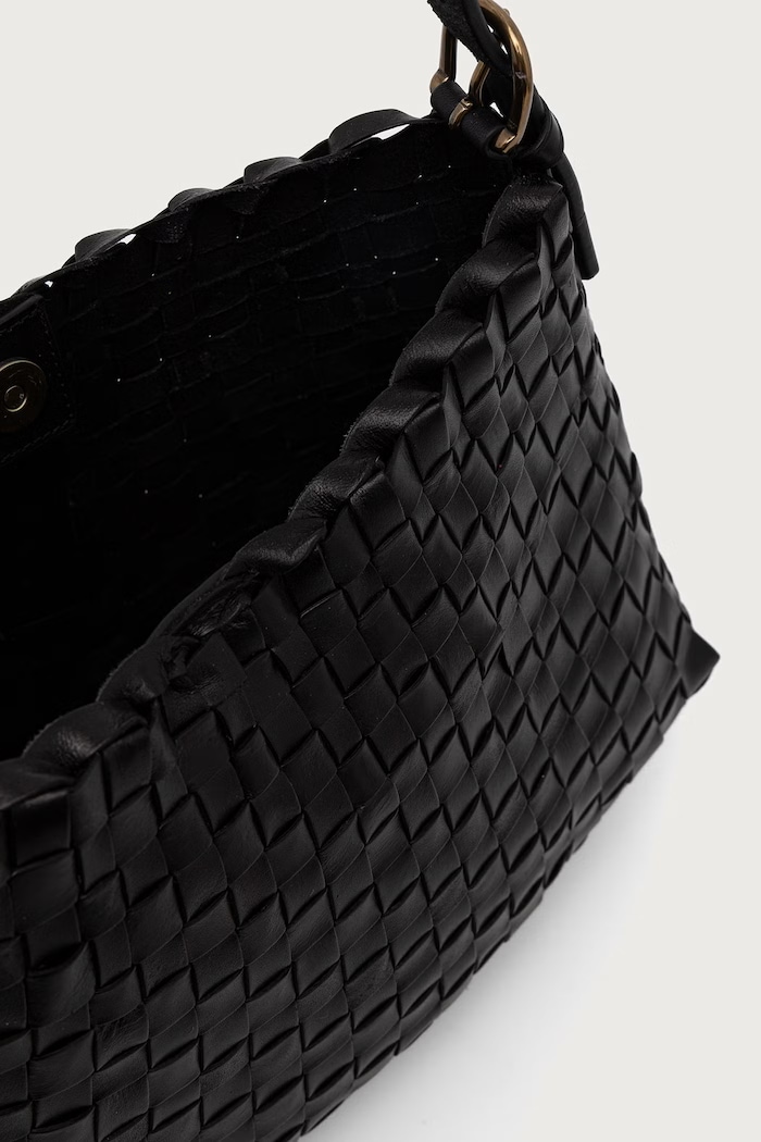 Torebka shopper damska skórzana Dragon Diffusion czarny DGW68170