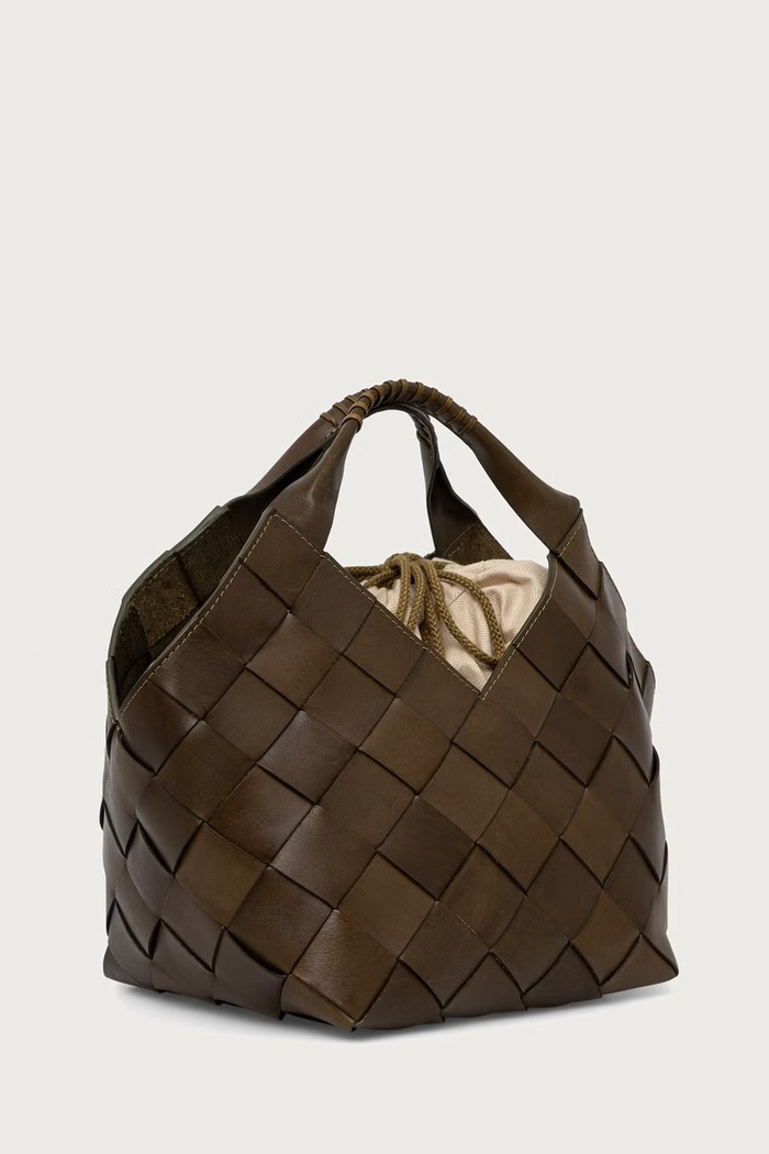 Dragon Diffusion Torebka tote damska skórzana DGW68108 zielony AW26