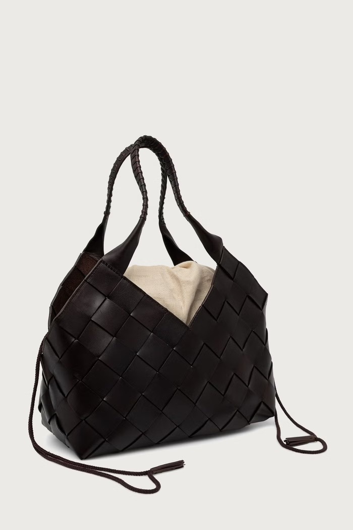 Dragon Diffusion Torebka tote damska skórzana DGW68108 brązowy AW26