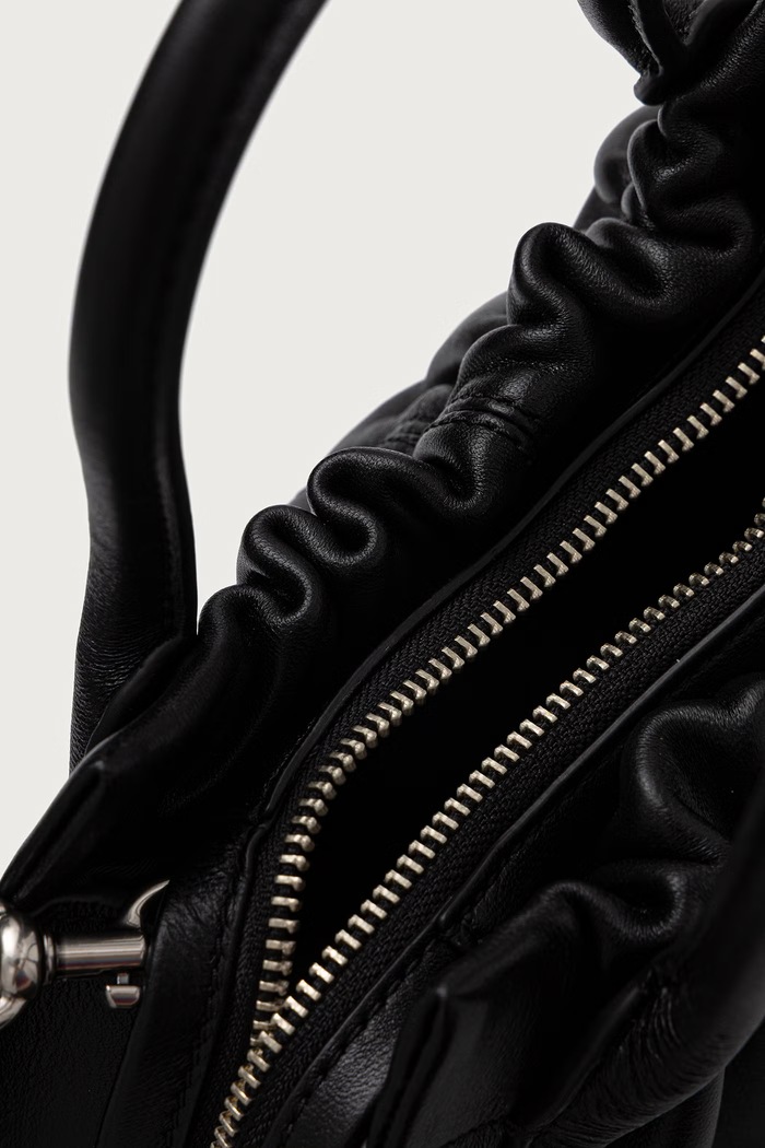 The Small Satchel torebka damska skórzana MARC JACOBS czarny 2F5HCR014H01