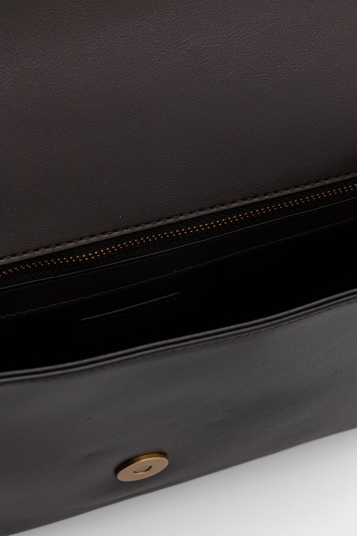 Torebka crossbody damska skórzana Pinko brązowy 107925.A2JG