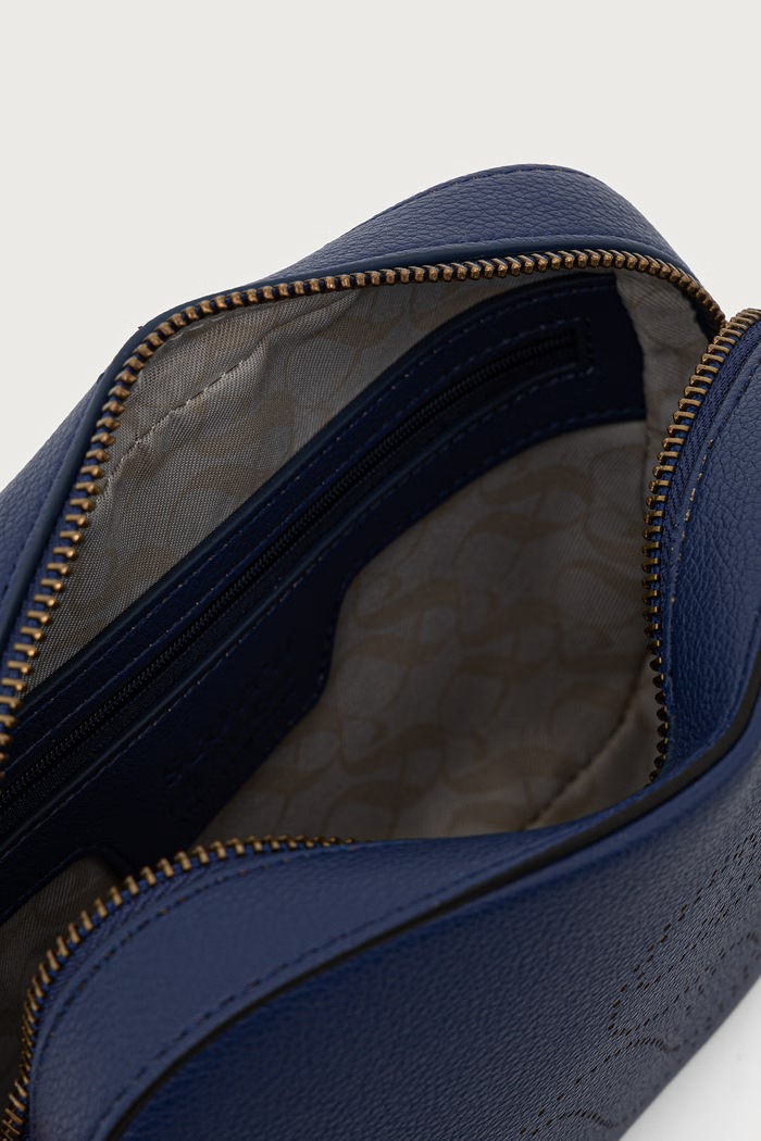 Torebka crossbody damska z imitacji skóry Scotch & Soda granatowy SCHB0002