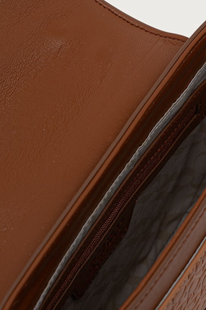 Torebka crossbody damska z imitacji skóry Scotch & Soda brązowy SCHB0004