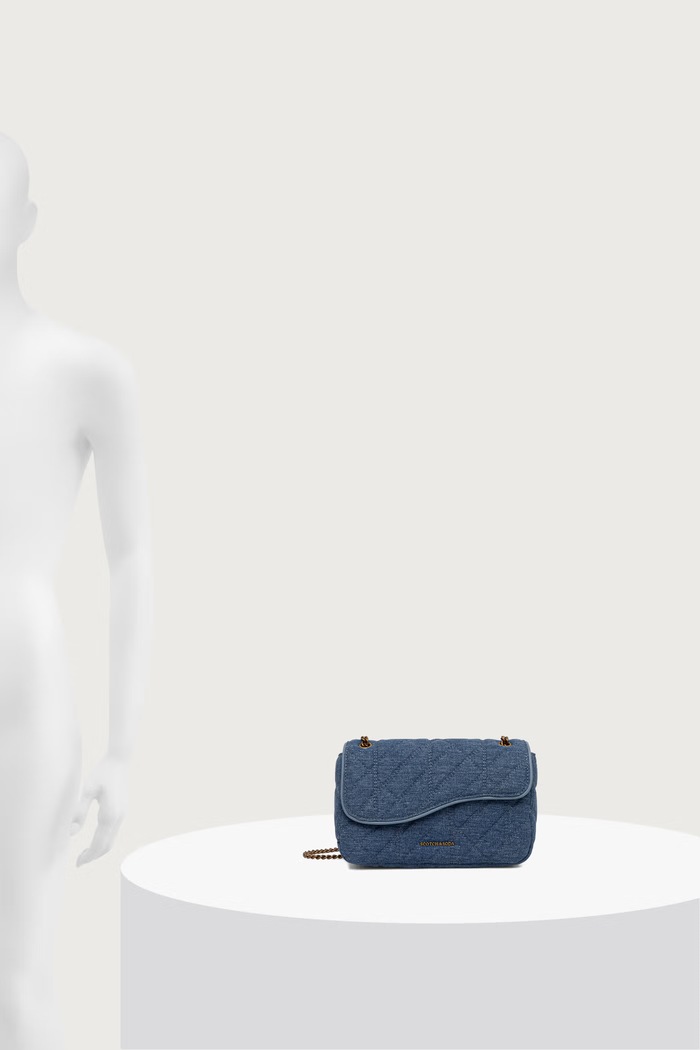 Scotch & Soda Torebka crossbody damska jeansowa SCHB0001