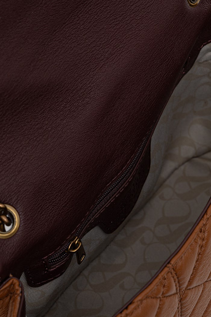 Torebka crossbody damska jeansowa Scotch & Soda brązowy SCHB0001