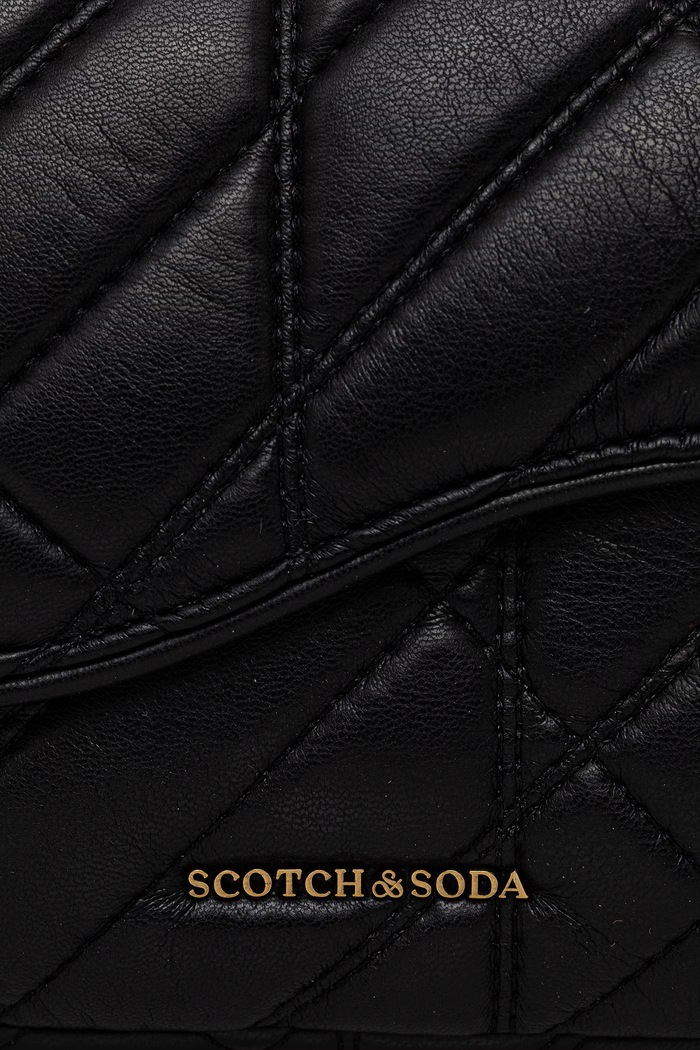Torebka crossbody damska jeansowa Scotch & Soda czarny SCHB0001