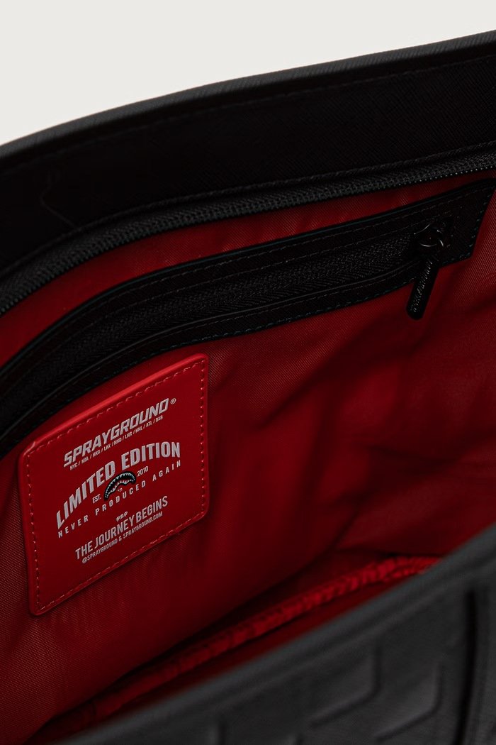 Torebka shopper damska Sprayground czarny 910T9510NSZ