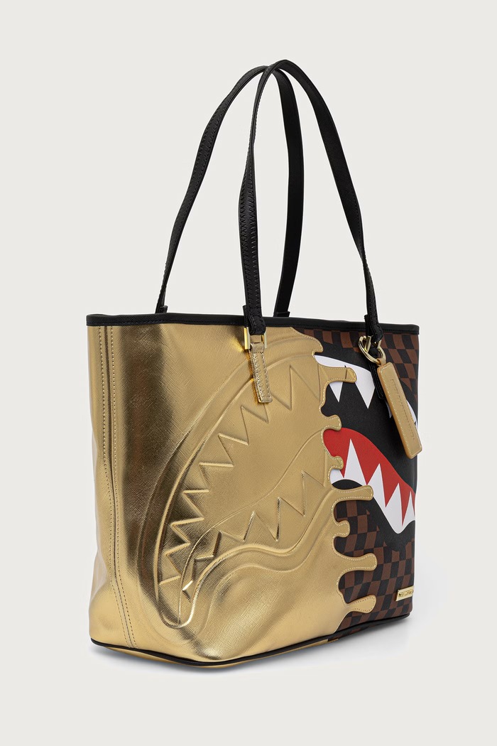 Sprayground Torebka tote damska SHARKS IN PARIS 910T9345NSZ brązowy AW26