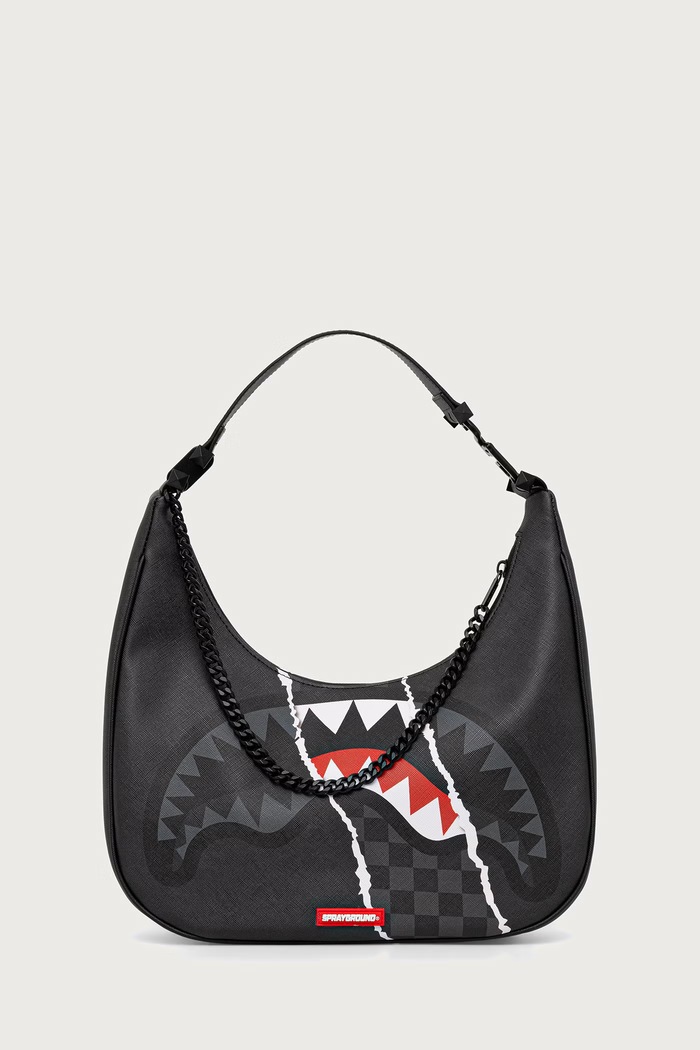 Sprayground Torebka tote damska z imitacji skóry szary 910B9353NSZ