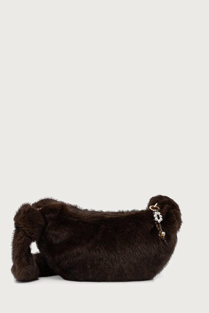 Mos Mosh Torebka crossbody damska brązowy 182330