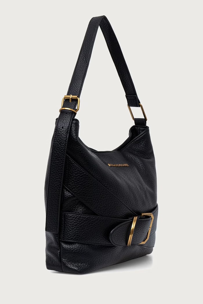 Lola Casademunt Torebka hobo damska LF2604042 czarny AW26
