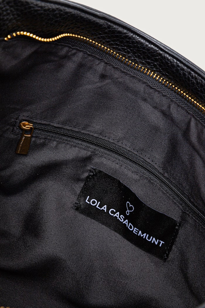 Torebka hobo damska Lola Casademunt czarny LF2604042