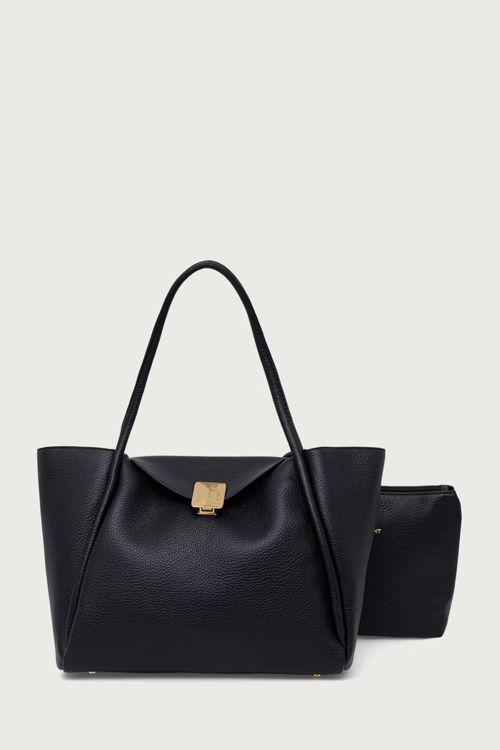 Lola Casademunt Torebka shopper damska czarny LF2604031