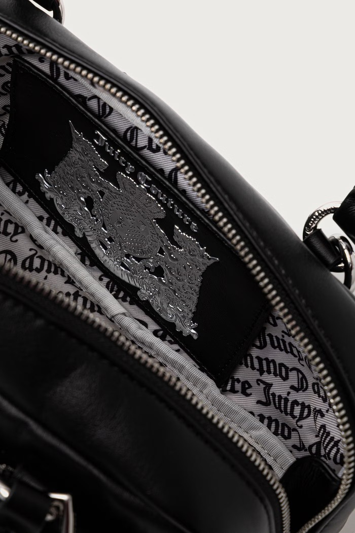 Kabelka typu baguette dámska ASHLEY Juicy Couture čierna BIJ2699FEWVP