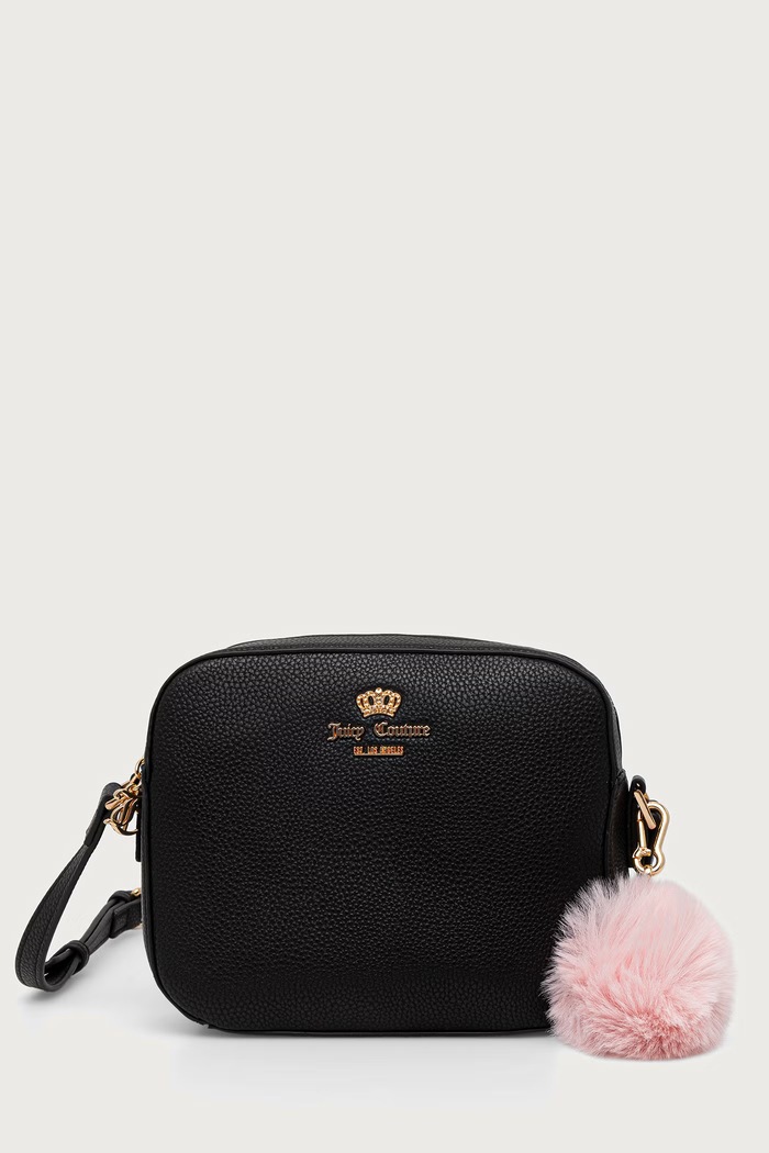 Juicy Couture Μικρή τσάντα γυναικεία MAGGIE μαύρο BIJ2699EHWVP
