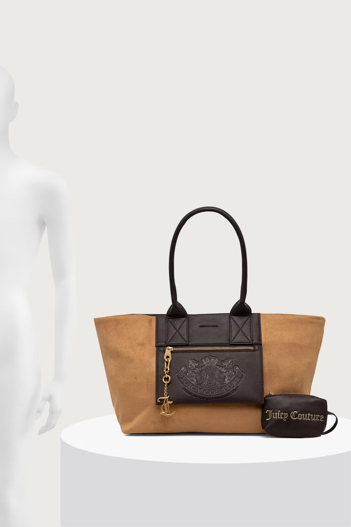 Juicy Couture Kabelka typu shopper dámska z imitácie semišu BONNIE BIJ2699F7WPJ